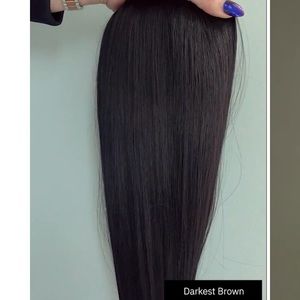 Insert Name Here U Clip Hair Extension wig